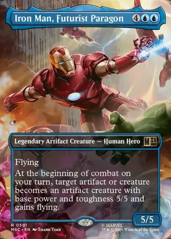 Iron Man, Futurist Paragon · 501