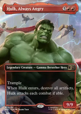 Hulk, Always Angry · 502