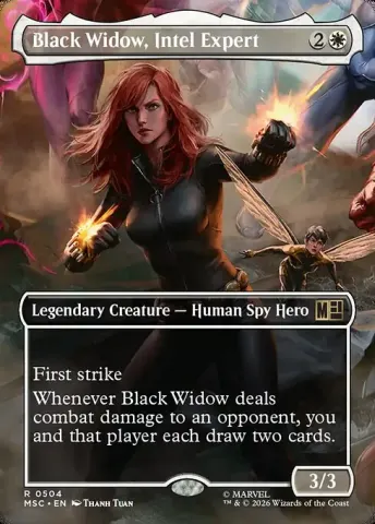 Black Widow, Intel Expert · 504