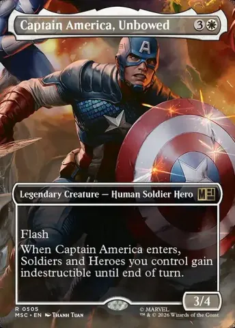 Captain America, Unbowed · 505
