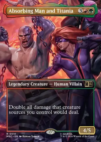 Absorbing Man and Titania · 510