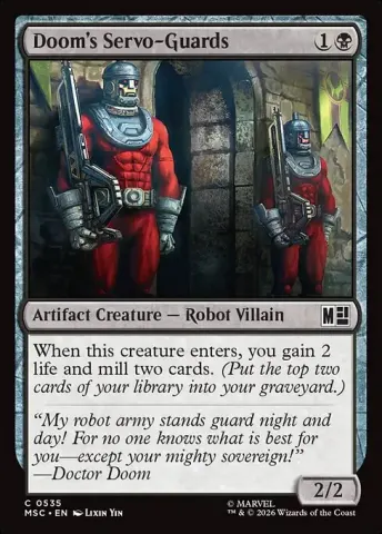 Doom's Servo-Guards · 535