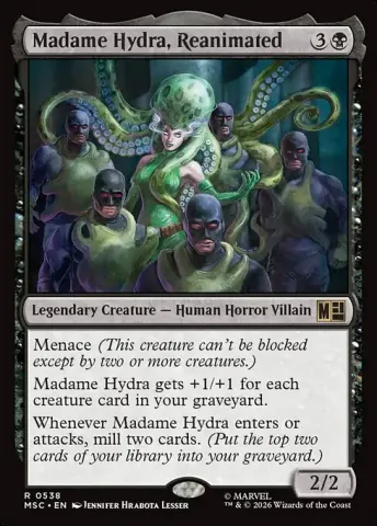 Madame Hydra, Reanimated · 538
