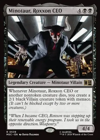 Minotaur, Roxxon CEO · 539
