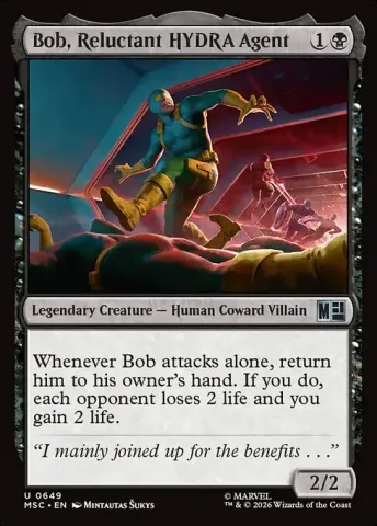 Bob, Reluctant HYDRA Agent · 649
