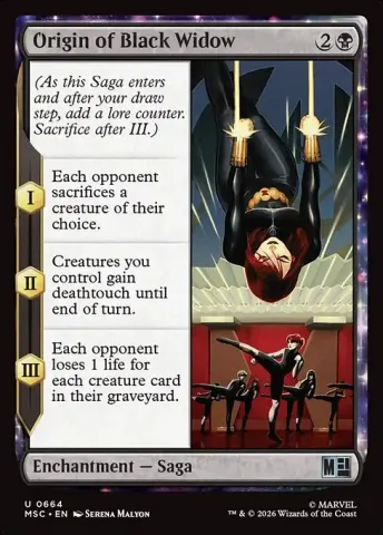 Origin of Black Widow · 664