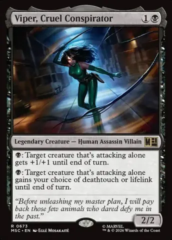 Viper, Cruel Conspirator · 673