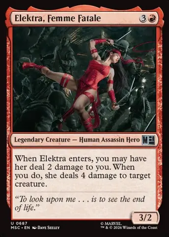 Elektra, Femme Fatale · 687