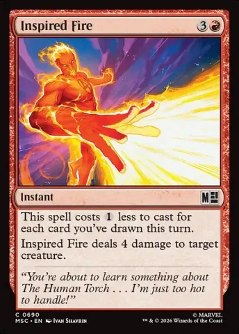 Inspired Fire · 690