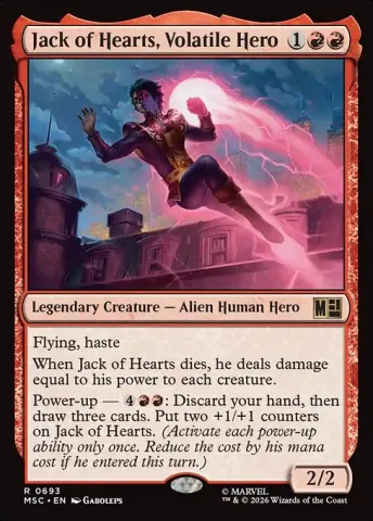 Jack of Hearts, Volatile Hero · 693