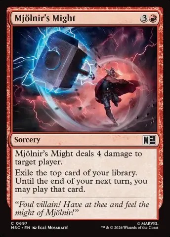 Mjölnir's Might · 697