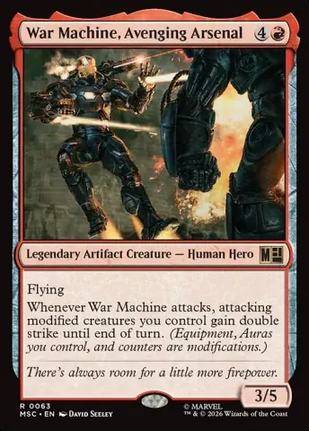 War Machine, Avenging Arsenal · 63