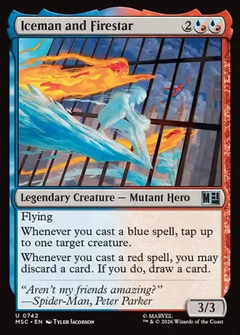 Iceman and Firestar · 742