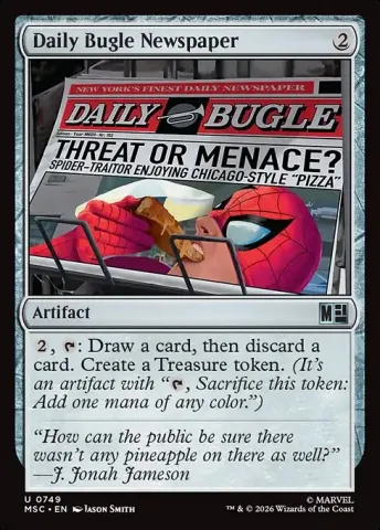 Daily Bugle Newspaper · 749