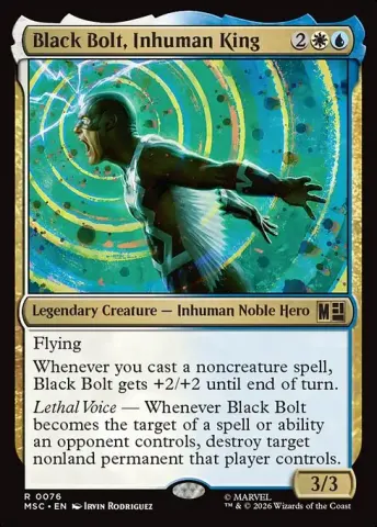 Black Bolt, Inhuman King · 76
