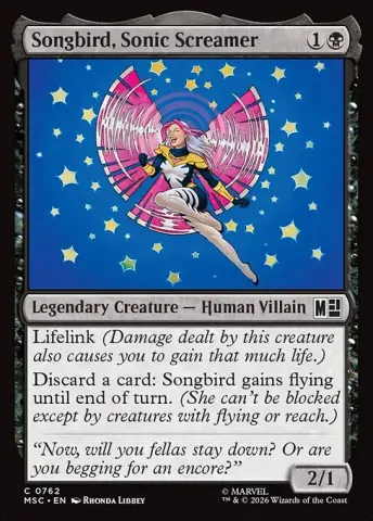 Songbird, Sonic Screamer · 762