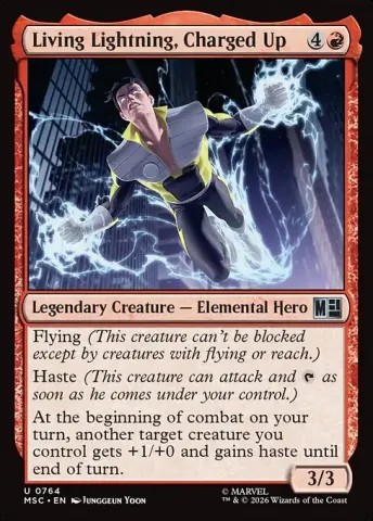 Living Lightning, Charged Up · 764