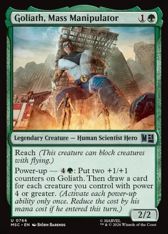 Goliath, Mass Manipulator · 766