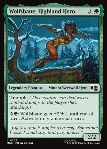 Wolfsbane, Highland Hero · 767