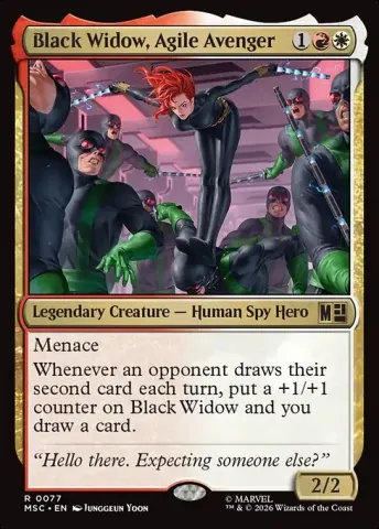 Black Widow, Agile Avenger · 77