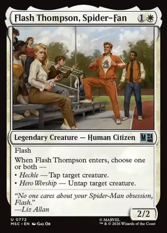Flash Thompson, Spider-Fan · 772