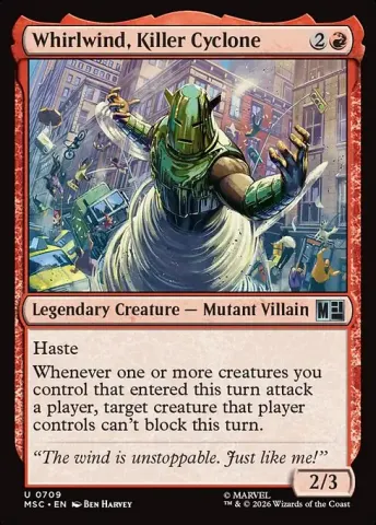Whirlwind, Killer Cyclone · 709