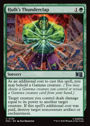 Hulk's Thunderclap · 725