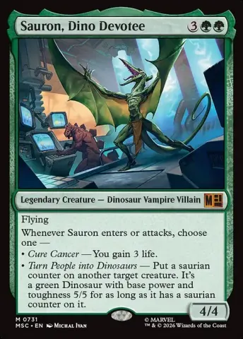 Sauron, Dino Devotee · 731