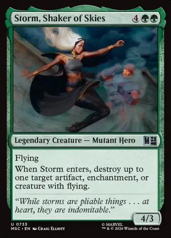 Storm, Shaker of Skies · 733