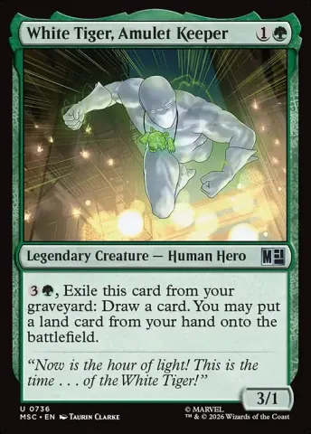 White Tiger, Amulet Keeper · 736