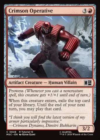 Crimson Operative · 848