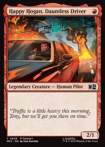 Happy Hogan, Dauntless Driver · 849
