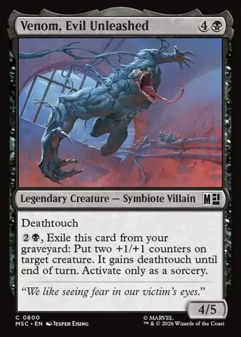 Venom, Evil Unleashed · 800