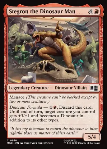 Stegron the Dinosaur Man · 810