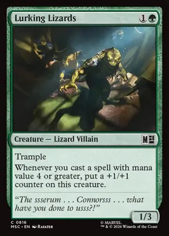 Lurking Lizards · 816
