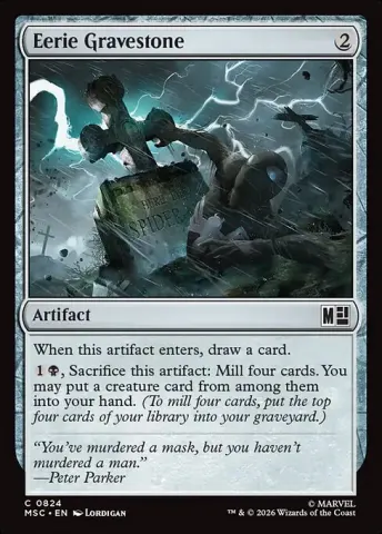 Eerie Gravestone · 824