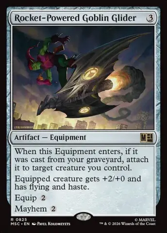 Rocket-Powered Goblin Glider · 825