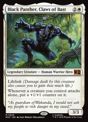 Black Panther, Claws of Bast · 829