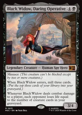 Black Widow, Daring Operative · 831