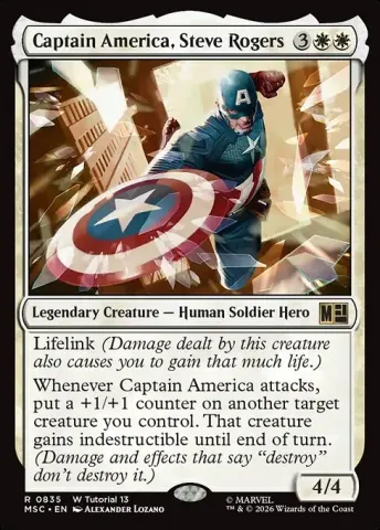 Captain America, Steve Rogers · 835