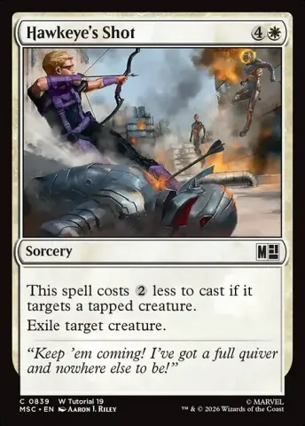 Hawkeye's Shot · 839