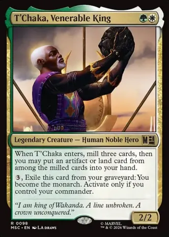 T'Chaka, Venerable King · 98