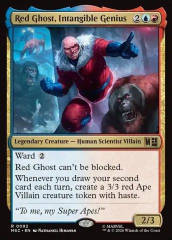 Red Ghost, Intangible Genius · 92