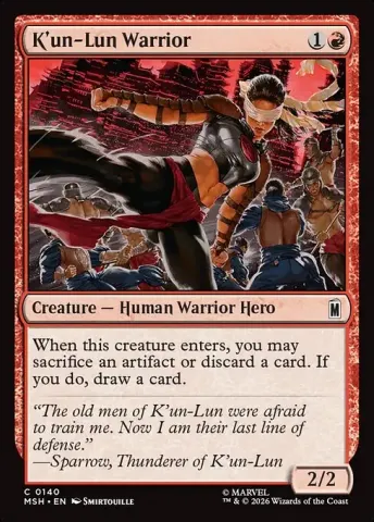 K'un-Lun Warrior · 140