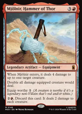 Mjölnir, Hammer of Thor · 146