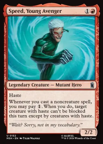 Speed, Young Avenger · 152