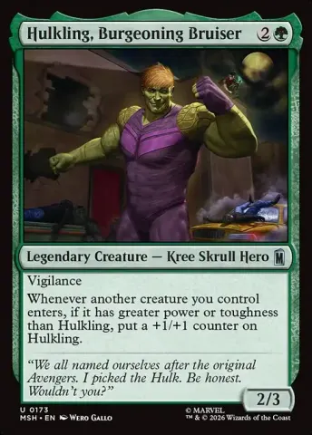 Hulkling, Burgeoning Bruiser · 173