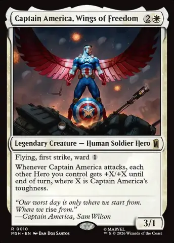 Captain America, Wings of Freedom · 10