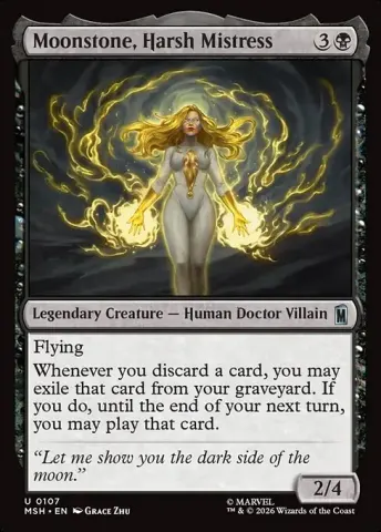 Moonstone, Harsh Mistress · 107