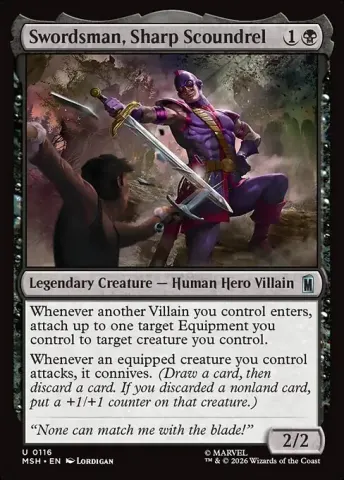 Swordsman, Sharp Scoundrel · 116